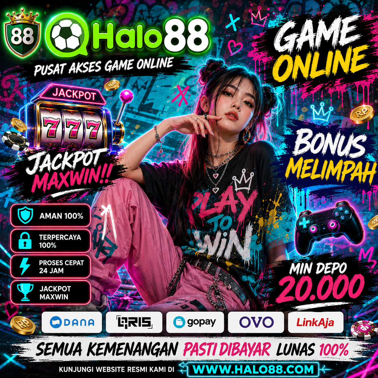 HALO88 | Situs Utama Game Online Terbaru Mainkan Sekarang